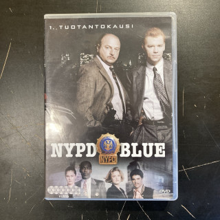 NYPD Blue - Kausi 1 6DVD (VG+/M-) -tv-sarja-